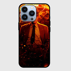 Чехол для iPhone 13 Pro Оппенгеймер и бомба, цвет: 3D-черный