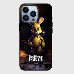 Чехол для iPhone 13 Pro Spring Bonnie Five Nights at Freddys, цвет: 3D-черный