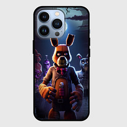 Чехол для iPhone 13 Pro Five Nights at Freddy, цвет: 3D-черный