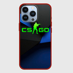 Чехол для iPhone 13 Pro CS GO standart abstract, цвет: 3D-красный