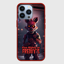 Чехол для iPhone 13 Pro Five Nights at Freddys Mangle, цвет: 3D-красный