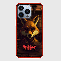 Чехол для iPhone 13 Pro Five Nights at Freddys Mangle, цвет: 3D-красный
