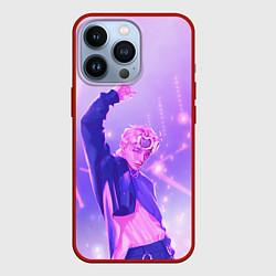 Чехол для iPhone 13 Pro Хёнджин на концерте - Стрей Кидс, цвет: 3D-красный