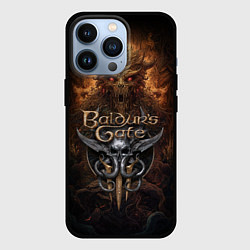 Чехол для iPhone 13 Pro Baldurs Gate 3 demon, цвет: 3D-черный