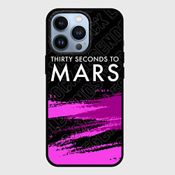 Чехол iPhone 13 Pro Thirty Seconds to Mars rock legends: символ сверху