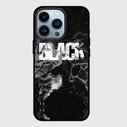 Чехол для iPhone 13 Pro Black - abstract, цвет: 3D-черный