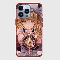 Чехол для iPhone 13 Pro Touhou Project Marisa Kirisame, цвет: 3D-красный