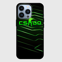 Чехол для iPhone 13 Pro CS GO dark green, цвет: 3D-черный