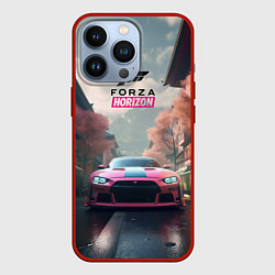 Чехол для iPhone 13 Pro Forza horizon game, цвет: 3D-красный