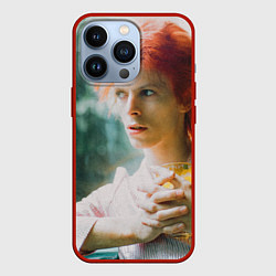 Чехол для iPhone 13 Pro David Bowie in Haddon Hall, цвет: 3D-красный