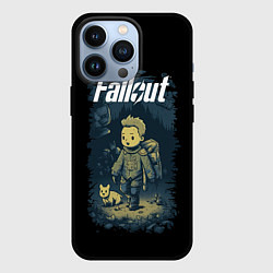 Чехол для iPhone 13 Pro Fallout boy, цвет: 3D-черный