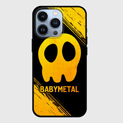 Чехол для iPhone 13 Pro Babymetal - gold gradient, цвет: 3D-черный