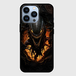 Чехол для iPhone 13 Pro Монстр внутри меня, цвет: 3D-черный