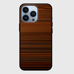 Чехол для iPhone 13 Pro Деревяшка, цвет: 3D-черный