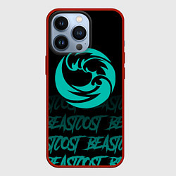 Чехол для iPhone 13 Pro Beastcoast, цвет: 3D-красный
