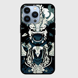 Чехол для iPhone 13 Pro Король драконов с узорами, цвет: 3D-черный