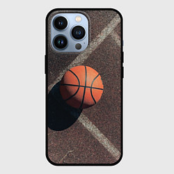 Чехол для iPhone 13 Pro Мяч баскетбольный, цвет: 3D-черный