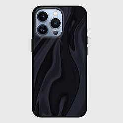 Чехол для iPhone 13 Pro Тёмно-серый дымчатый, цвет: 3D-черный