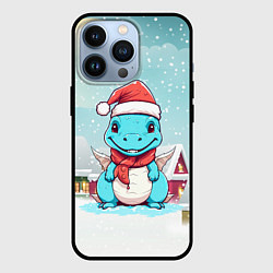 Чехол для iPhone 13 Pro Новогодний дракон 2024, цвет: 3D-черный