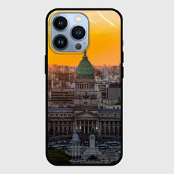 Чехол для iPhone 13 Pro Буэнос-Айрес, цвет: 3D-черный