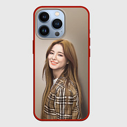 Чехол для iPhone 13 Pro Нэнси Момаленд, цвет: 3D-красный