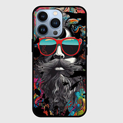 Чехол iPhone 13 Pro Хиппи в красных очках