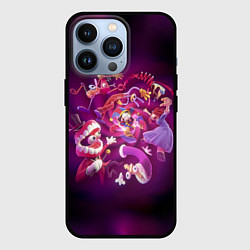 Чехол для iPhone 13 Pro Удивительный цифровой цирк арт, цвет: 3D-черный