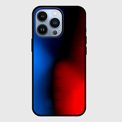 Чехол для iPhone 13 Pro Неоновый градиент краски, цвет: 3D-черный