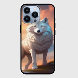 Чехол для iPhone 13 Pro Небесная волчица, цвет: 3D-черный