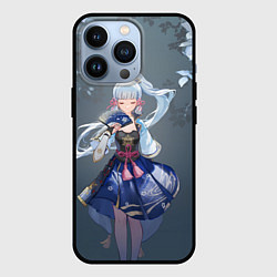 Чехол для iPhone 13 Pro Genshin Impact Аяка, цвет: 3D-черный