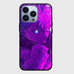 Чехол для iPhone 13 Pro Годжо произносит заклинание, цвет: 3D-черный