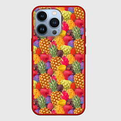 Чехол iPhone 13 Pro Экзотические фрукты