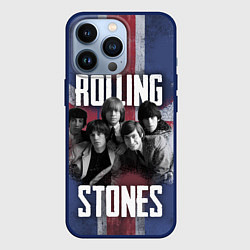 Чехол для iPhone 13 Pro Rolling Stones - Great britain, цвет: 3D-тёмно-синий