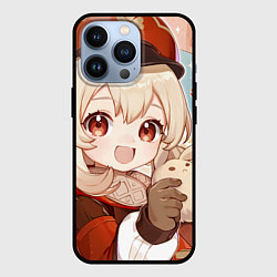 Чехол для iPhone 13 Pro Genshin Impact Кли cute Dodoko, цвет: 3D-черный