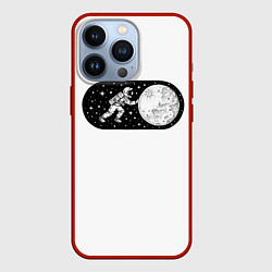 Чехол для iPhone 13 Pro Space on, цвет: 3D-красный