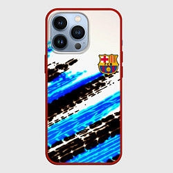 Чехол для iPhone 13 Pro Barcelona fc club, цвет: 3D-красный