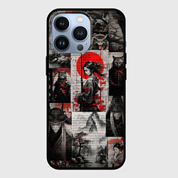 Чехол для iPhone 13 Pro Japanese samurai art, цвет: 3D-черный