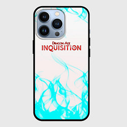 Чехол для iPhone 13 Pro Dragon age flame, цвет: 3D-черный