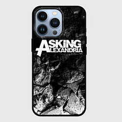 Чехол iPhone 13 Pro Asking Alexandria black graphite