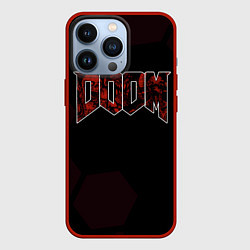 Чехол для iPhone 13 Pro Doom mick gordon, цвет: 3D-красный