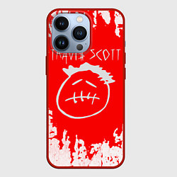 Чехол для iPhone 13 Pro Fortnite x Travis Scott gaming, цвет: 3D-красный