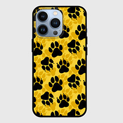 Чехол для iPhone 13 Pro Dogs paws, цвет: 3D-черный