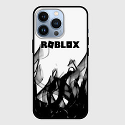 Чехол для iPhone 13 Pro Roblox flame текстура, цвет: 3D-черный