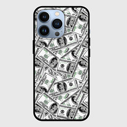 Чехол для iPhone 13 Pro Доллары - денежные знаки, цвет: 3D-черный