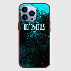 Чехол для iPhone 13 Pro Dead Cells брызги красок, цвет: 3D-красный