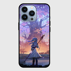 Чехол для iPhone 13 Pro Sousou no Frieren Фрирен tree, цвет: 3D-черный