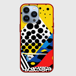 Чехол для iPhone 13 Pro Путь в неизведанное, цвет: 3D-красный