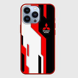 Чехол для iPhone 13 Pro Mitsubishi red uniform, цвет: 3D-красный