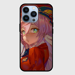 Чехол для iPhone 13 Pro Genshin Impact Янь Фэй cute, цвет: 3D-черный