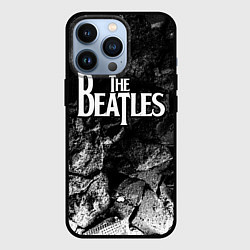 Чехол iPhone 13 Pro The Beatles black graphite